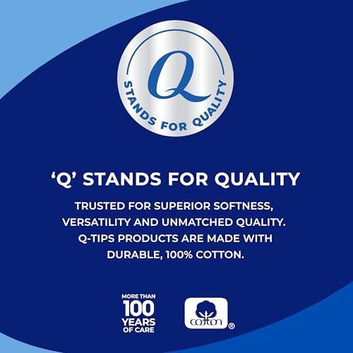 Q-tips organic cotton swabs travel size pack