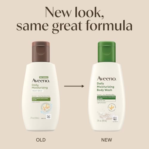 Aveeno Daily Moisturizing body wash 2 fl oz travel size